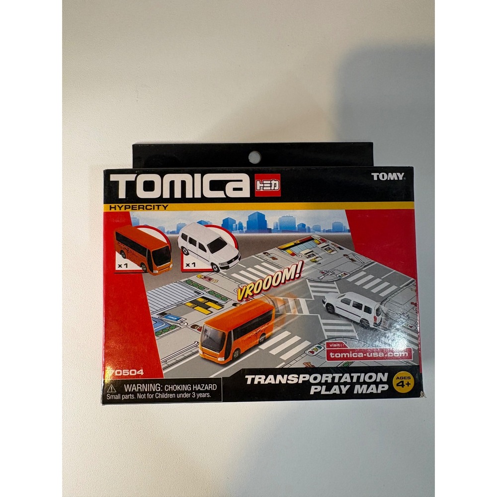 Tomica Hypercity Lot Tomihero Engine SWAT All-Aboard Station Play Maps Pavement - Picture 4 of 6